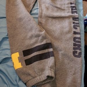 Pink sweats University of Michigan sm